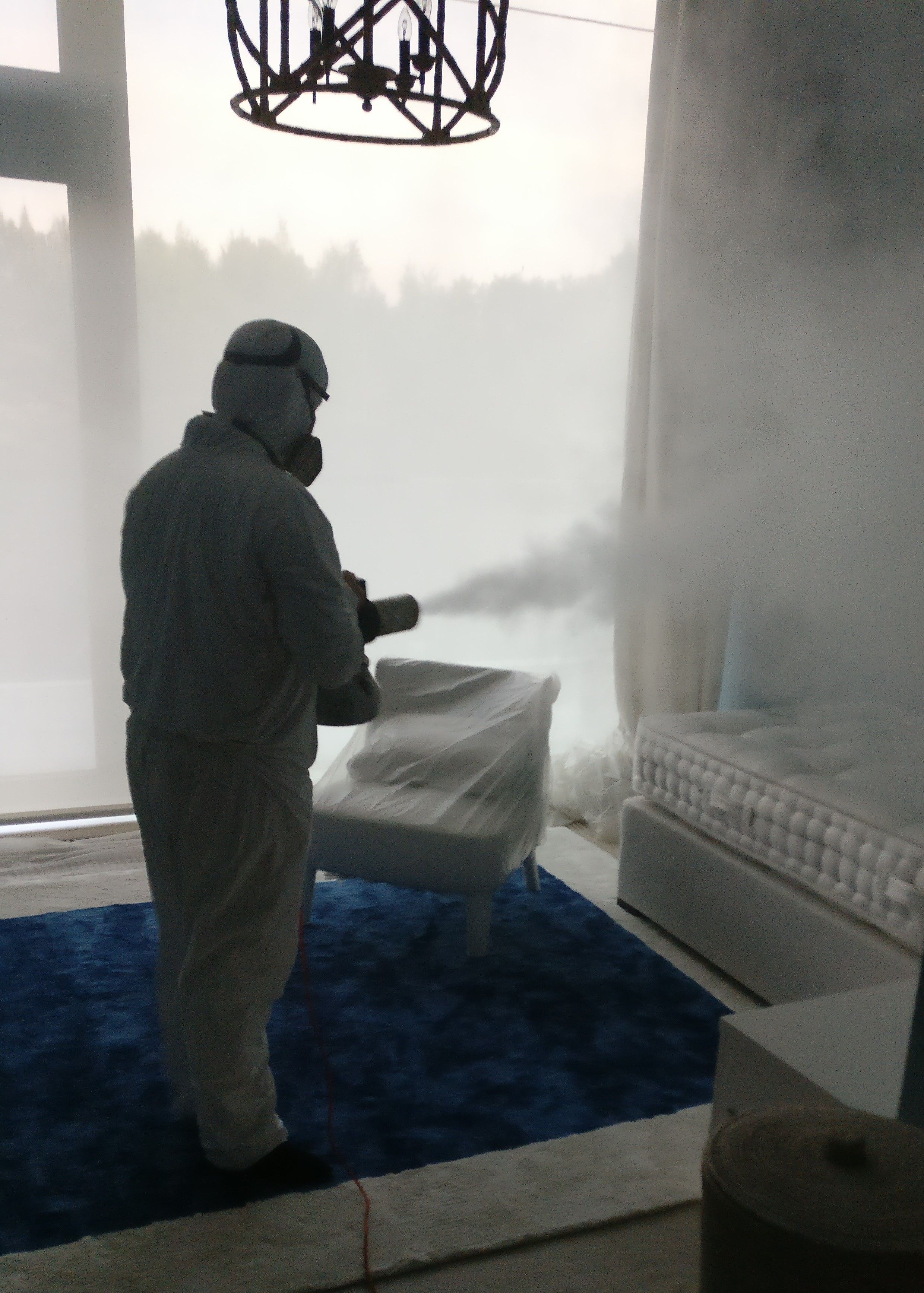 Сухой туман от запахов. Обработка сухим туманом в Ростове-на-Дону.